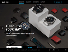 Tablet Screenshot of chooseblocks.com